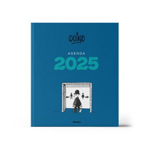 AGENDA QUINO 2025 ENCUADERNADA AZUL SEMANA A LA VISTA - Quino