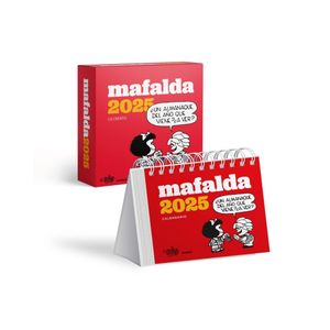 CALENDARIO MAFALDA 2025 CAJA ROJA UN DIA A LA VISTA - Quino