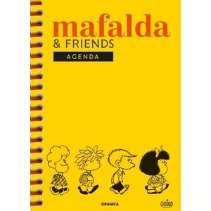 AGENDA PERPETUA MAFALDA ANILLADA FRIENDS AMARILLA - Quino