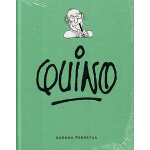 AGENDA PERPETUA QUINO ENCUADERNADA VERDE - Quino