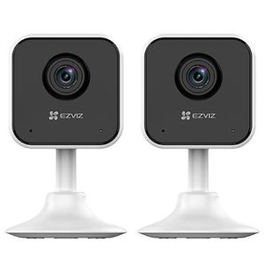 Kit Cámara de Seguridad IP Ezviz Wi-Fi Para Hogar Inteligente CS-H1c-R101-1G2WR x 2 unidades
