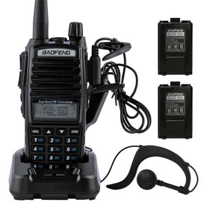 Handy Baofeng UV-82 10w Bi-Banda 128CH Hasta 20km + 2 Baterías y Manos Libres