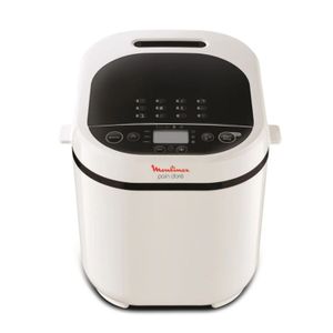 Horno De Pan Pain Dore Moulinex Blanco Con Display Lcd Ow210130