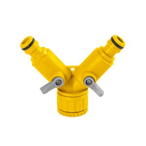 Conector De Mangueras 2 Vías Tipo "Y" Aplique rápido Konan