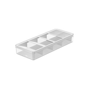 Organizador de cubiertos 5 divisiones Ou Ogc1000bcf Blanco