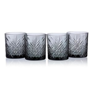 Vaso Vidrio Set x 4 Color Whisky Tragos 345 cc Aperitivos Pasabahce Timeless