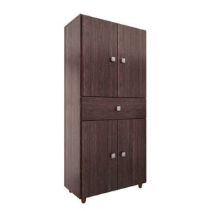MULTIFUNCION ECO CPATAS ORLANDI WE 731 PREMIUM - WENGUE 4 PUERTAS 1 CAJON 2 ESTANTES
