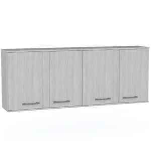 ALACENA ORLANDI JA 625 PREMIUM - JACARANDA 4 PUERTAS 2 ESTANTES