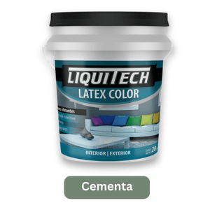 Pintura Latex color para interior / exterior Liquitech