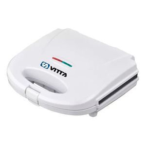 Sandwichera Blanca Tostadora Antiadherente 700w - Vitta