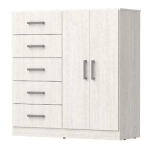 CHIFONIER NORDICA ORLANDI VE 3404 BAHIA - VENECIA 5 CAJONES 2 PUERTA
