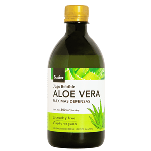 Aloe Vera Jugo 100% Natural x 500 ml - Natier