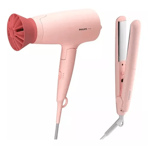 Set de Peluquería Planchita y Secador Philips BHP398/00