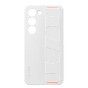 FUNDA CON MANGO SILICONE GRIP CASE GALAXY S23 PLUS BLANCO - EF-GS916TWEGW