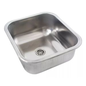 Bacha Pileta Cocina Simple Acero Inoxidable DH 37/18