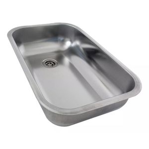 Pileta Bacha Acero Cocina Simple 52 X 32 X 18 Cm