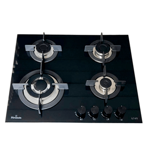 ANAFE FLORENCIA 6749 A GAS 4 HORNALLAS NEGRO