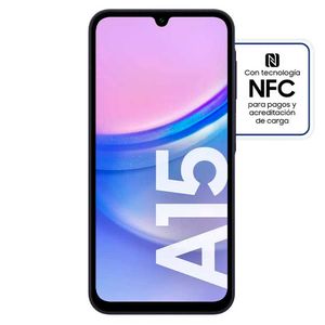 CELULAR SAMSUNG A15 6.5" 128+4GB BLUE BLACK