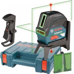 Nivel Laser Bosch Gcl 2-15 G Lineas Verdes Cruzadas Maletin