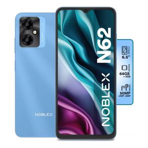Smartphone Noblex N62 6.5" 4GB+64GB Negro LIBRE