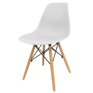 SILLA DE POLIMERO BLANCA EAMES