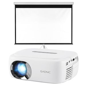 Kit Gadnic Proyector Spectacular + Pantalla Proyector Proj0003 100" + Tripode