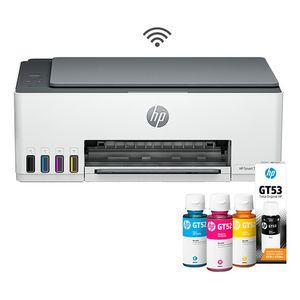 Impresora Multifunción Hp Smart Tank 580 + Kit De Botellas
