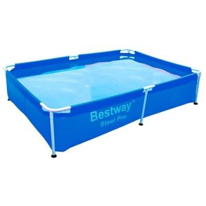 PILETA RECTANGULAR STEEL PRO 1.500L 228CM X 159 X 42CM 10471