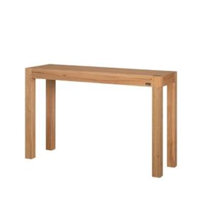 Mesa De Arrime Contemporánea 1.20 Mts Genoud Paraíso Roble