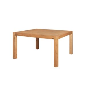 Mesa Cuadrada Contemporánea 1.38 Mts Genoud Paraíso Roble