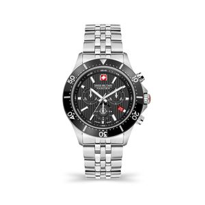 Reloj Swiss Military Flagship X Chrono para hombre de acero