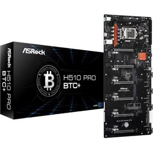 MOTHERBOARD ASROCK H510 PRO BTC+ 90-MXBGL0-A0