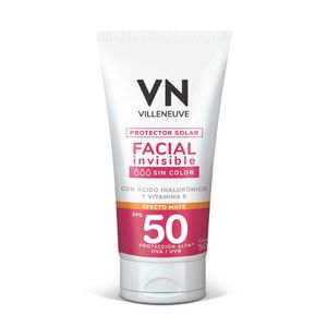 Protector Solar Facial Efecto Mate FPS 50