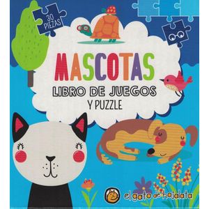 MASCOTAS LIBRO DE JUEGOS Y PUZZLE - Anonimo