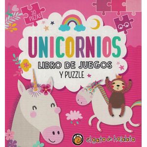 UNICORNIOS LIBRO DE JUEGOS Y PUZZLE - Anonimo