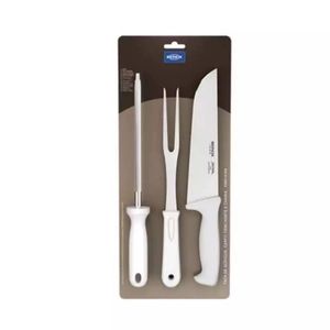 SET BRINOX 3 PIEZAS - PRECISION BLANCO ACERO INOXIDABLE (2554302)(LBRIN00459)