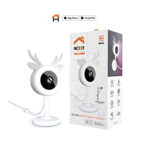 Camara Nexxt IP Baby Monitor NHC-B100 Blanco Sin Cargador