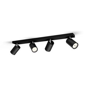 Luminaria para Interior Philips Spot para Dicroica KOSIPO bar/tube black 4xNW 230V - 915005532301