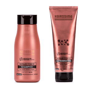 Kit Repair Force Shampoo + Nutrikeratina Hairssime