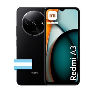 Celular Xiaomi Redmi A3 64 GB 3 GB RAM Negro