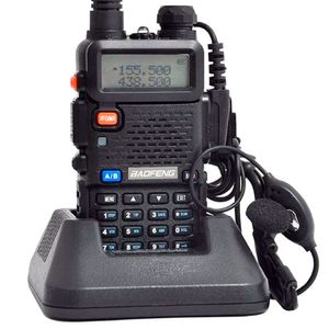 Handy Baofeng UV-5R Kit x2 Bi-Banda 8w Hasta 12km + 4 Baterías y 2 Manos Libres