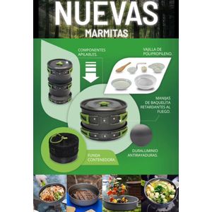 MARMITA SPINIT 2P X 11PZA C/FUNDA RED
