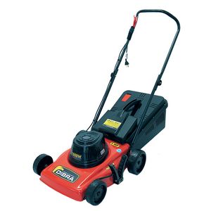CORTADORA DE CESPED ELECTRICA DIBRA 1600W - MOTOR 1 HP - CARCASA ACERO 390MM. 6 POSICIONES DE CORTE CON CANASTO RECOLECTOR