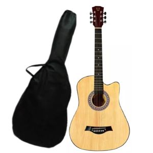 Guitarra Acustica con cuerdas de metal tipo Folk
