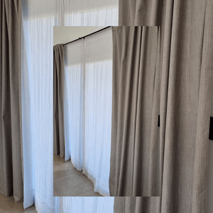 Cortinas Black Out 140 x 250  -  Catalina Ferrara