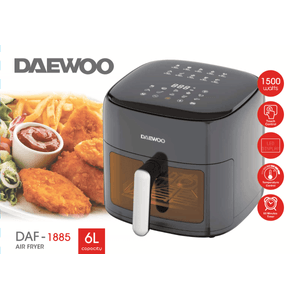 Freidora de aire Daewoo 6 lt DAF-1885 Negra