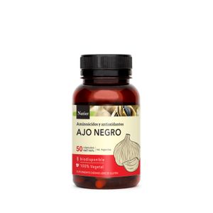 Ajo Negro en Capsulas x 50 un  - Natier