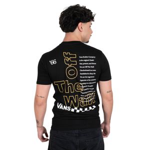 Remera Vans Posted Hombre Moda Negro