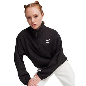 Buzo Puma Anorak Sportstyle Mujer Moda Negro