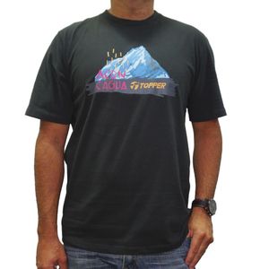 topper remera hombre - T-SHIRT NG OUTDOOR negro